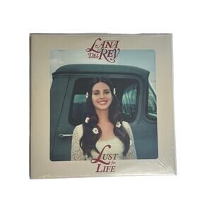 Lana Del Rey Lust For Life Coke Bottle Clear Vinyl 2 LP - New Sealed 2023